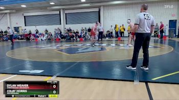 174 lbs Cons. Semi - Dylan Weaver, Shenandoah University vs Colby Morris, Waynesburg