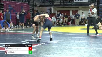 174 lbs Round Of 16 - Nick Incontrera, Univ Of Pennsylvania vs Kolton Clark, Virginia Tech