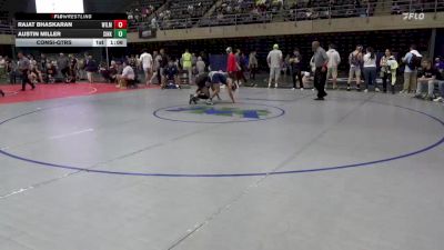 145 lbs Consi-qtrs - Rajat Bhaskaran, Wilmington vs Austin Miller, Sinking Spring