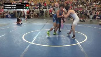 152 lbs Quarterfinal - Antwain Adams, TSWC vs Shawn German, Salem