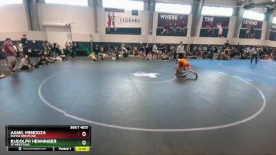 86-92 lbs 3rd Place Match - Asael Mendoza, Dumas Wrestling vs Rudolph Henninger, 3F Wrestling