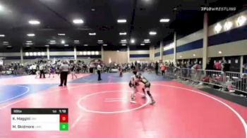 88 lbs Quarterfinal - Kaiya Maggini, USA Gold vs Madden Skidmore, LAWC/Chaminade