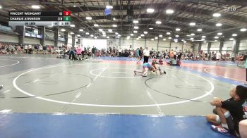95 lbs Quarterfinal - Vincent Weingart, OHIO GOLD - MS vs Charlie Atkinson, IRONWHALE - MS
