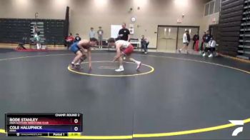 170 lbs Champ. Round 2 - Bode Stanley, High Altitude Wrestling Club vs Cole Halupnick, Iowa