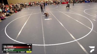 78 lbs Cons. Round 2 - Blake Voight, CP Takedown Club vs Cal Conner, Anoka Youth Wrestling