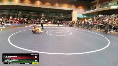 113 lbs Cons. Round 1 - Jack Laughlin, Casa Grande vs Caden Burnett, Sherwood