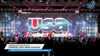 Central East High School - Central East High School [2025 Co-Ed Varsity Show Cheer Advanced Small (1-4 Males) Day 2] 2025 USA Spirit Natl's/Collegiate Champs/Jr. Natl's