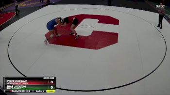 Semifinal - Rylee Kursave, Arcadia/Loup City Girls vs Shae Jackson, West Holt Girls