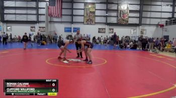 180 lbs Round 2 - Clifford Williford, Roundtree Wrestling Academy vs Roman Calvani, River City Wrestling