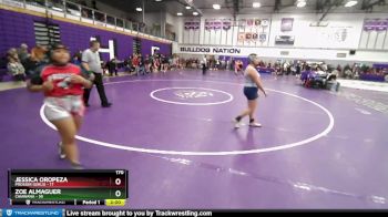170 lbs Champ. Round 1 - Jessica Oropeza, Prosser (Girls) vs Zoe Almaguer, Chiawana