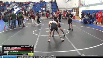 138 lbs Cons. Round 5 - Samuel Altamirano, Tustin High School vs Andre Lomedico, Servite