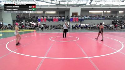 107 lbs Round Of 16 - Selena Batres, Jonathan Law vs Ruby Joseph, Stamford