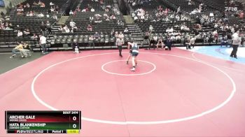 168 lbs Champ. Round 3 - Hata Blankenship, Corner Canyon vs Archer Gale, Woods Cross