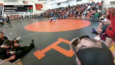155 lbs Cons. Semi - Connor Harris, Lovell Middle School vs Carter Krall, Lander Middle School