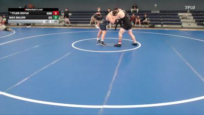 285 lbs 5th Place Match - Max Balow, Augustana (SD) vs Tyler Doyle, Colorado Mesa University
