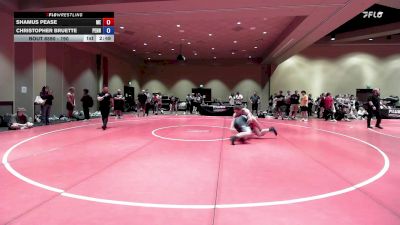 190 lbs Cons. Round 2 - Shamus Pease, Maine vs Christopher Bruette, Pennsylvania