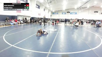 60 lbs Round Of 16 - Liam Crowe, TN vs Davier Malone, Swartz Creek