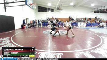 160 lbs Cons. Round 3 - Herby Hinojosa, South High vs Juan Pablo Martinez, Monache