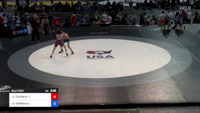 100 lbs Semis - Jose Cordero, TN vs Vincent DeMarco, IL