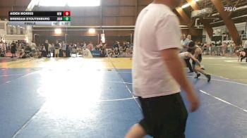 113 lbs Final - Aiden Morris, New York Military Academy vs Brendan Stoutenburg, Journeymen