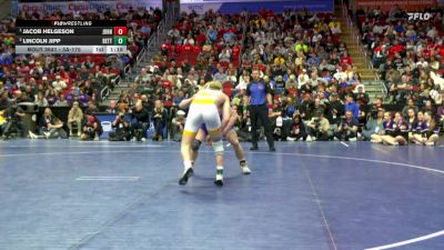 3A-175 lbs 1st Place Match - Jacob Helgeson, Johnston vs Lincoln Jipp, Bettendorf