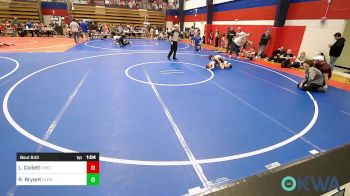 67 lbs Rr Rnd 3 - Lane Collett, Checotah Matcats vs Ryver Bryant, Glenpool Youth Wrestling