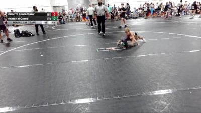 40 lbs Round 3 (6 Team) - Kohen Morris, Backyard Brawlers vs Emmitt Singletary, Longwood Wrestling Club