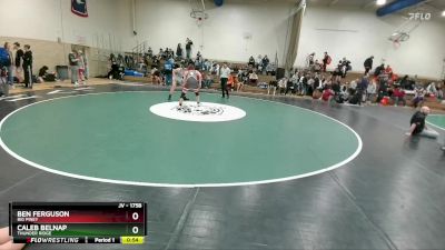 175B Cons. Round 2 - Ben Ferguson, Big Piney vs Caleb Belnap, Thunder Ridge