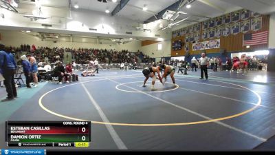 215 lbs Cons. Round 4 - Damion Ortiz, Cajon vs Esteban Casillas, Beaumont