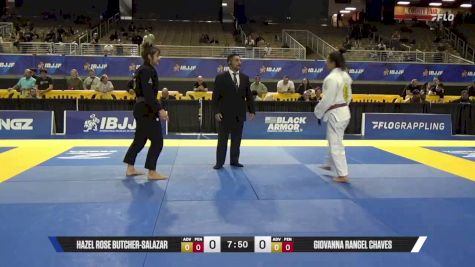 Giovanna Rangel Chaves vs Hazel Rose Butcher-Salazar 2026 Pan Jiu Jitsu IBJJF Championship