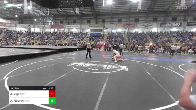 125 lbs Round Of 32 - Joseph Vigil, Grizzly Bear vs Asher Navratil, N/a