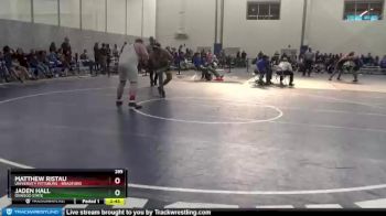 285 lbs Prelim - Jaden Hall, Oswego State vs Matthew Ristau, University Pittsburg - Bradford