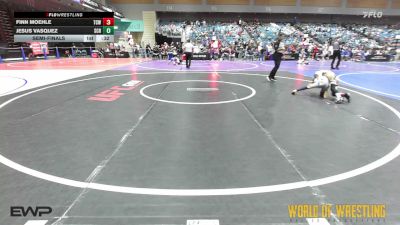 58 lbs Semifinal - Finn Moehle, Team Central Wrestling Club vs Jesus Vasquez, Steel City Reloaded