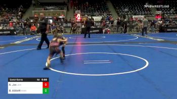 55 lbs Consolation - Asher Jex, Junior Comet vs Beau Abbott, Roundtree Wrestling Academy