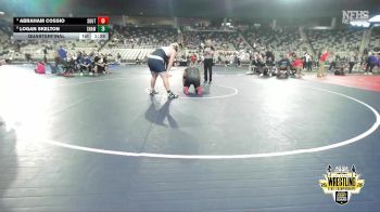 B5A-285 lbs Quarterfinal - Abraham Cossio, Southeast vs Logan Skelton, Shawnee