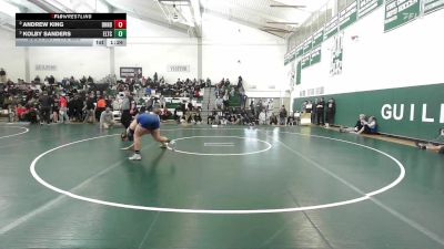 175 lbs Semifinal - Andrew King, Daniel Hand vs Kolby Sanders, Ellis Tech