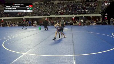 70 lbs Quarterfinal - Macoy Heishman, Big Game Wrestling Club vs Jett Leclaire, The Complete Wrestler