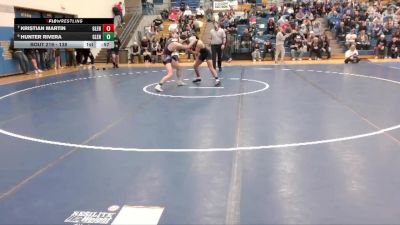 138 lbs Cons. Round 3 - Kristian Martin, Glenrock vs Hunter Rivera, Glenrock