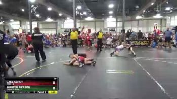 78 lbs Round 2 (6 Team) - Jace Schut, Ares vs Hunter Pierson, Death Squad