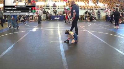 42 lbs Cons. Round 2 - Walynn McElroy, Diamond Wrestling Academy vs Cora Jones, Circleville