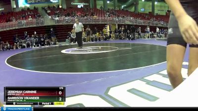 190 lbs Round 2 (6 Team) - Logan Miles, Gretna East vs Landon Dobson, Manhattan HS