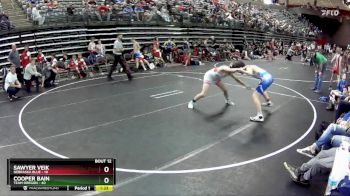 120 lbs Round 4 (6 Team) - Sawyer Veik, Nebraska Blue vs Cooper Bain, Team Oregon