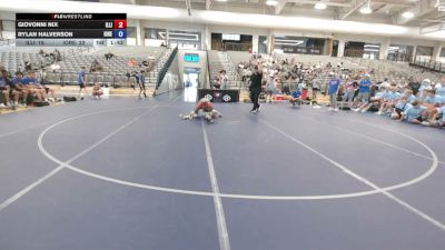 88 lbs Giovonni Nix, Illinois vs Rylan Halverson, Iowa Red