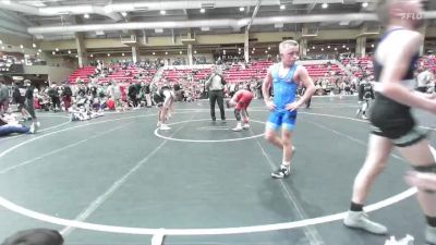 110 lbs Round 3 (4 Team) - Casen Becker, Black Fox Academy vs Brendon Burns, Top Guns