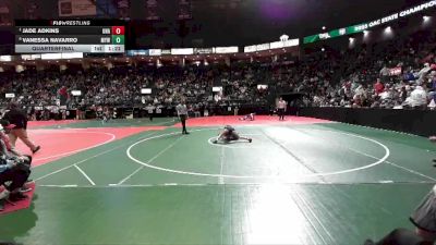 108 lbs Quarterfinal - Jade Adkins, Unattached vs Vanessa Navarro, MYW1