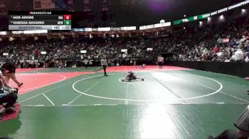 108 lbs Quarterfinal - Jade Adkins, Unattached vs Vanessa Navarro, MYW1