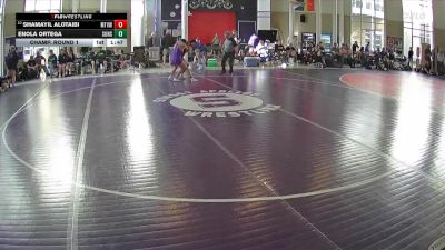 130 lbs Champ. Round 1 - Enola Ortega, Sunset vs Shamayil Alotaibi, Mountain View