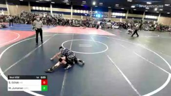 98 lbs Consolation - Sebastian Echak, Mid Valley Wolves vs Marc-Daniel Jumanan, Topanga/BTSLA