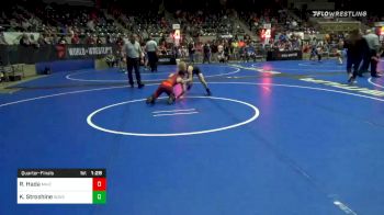 100 lbs Quarterfinal - Rendor Hada, Maize WC vs Kingston Stroshine, Sons Of Atlas