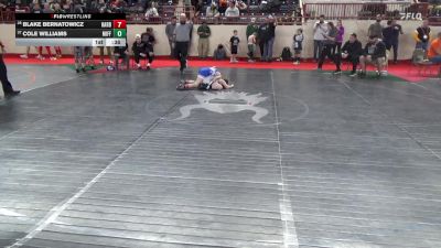 75_B lbs Round Of 64 - Blake Bernatowicz, Harborcreek vs Cole Williams, Mifflin County